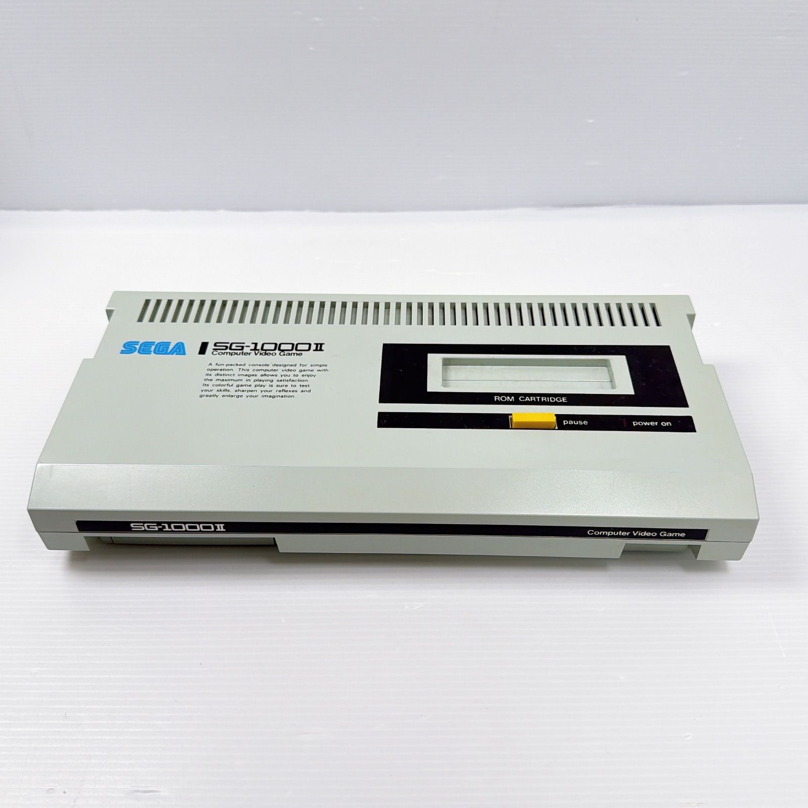 ジャンク品 セガ コンピュータービデオゲーム SG-1000Ⅱ SEGA Computer