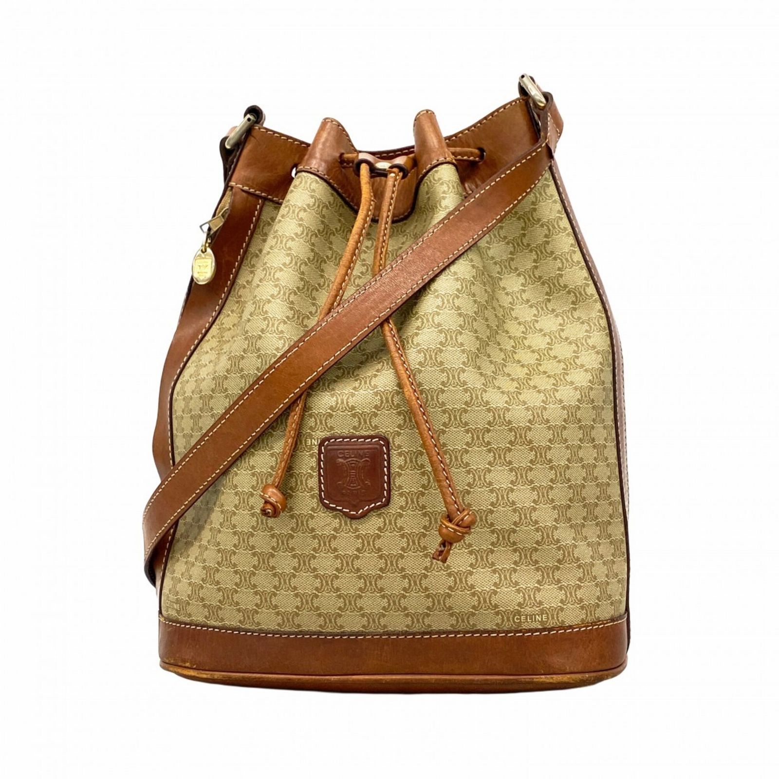 セリーヌ(Celine) セリーヌ ショルダーバッグ マカダム ベージュ 