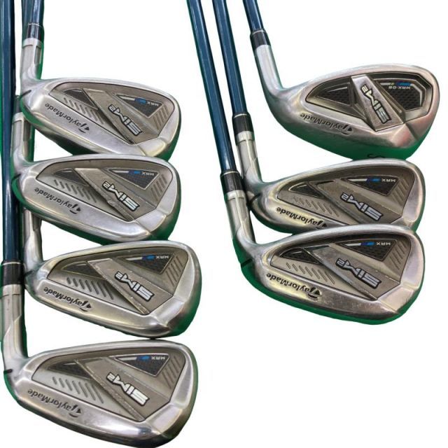 TAYLORMADE SIM2MAX ＆SIM MAX アイアンセット7本 SIM2 MAX OS