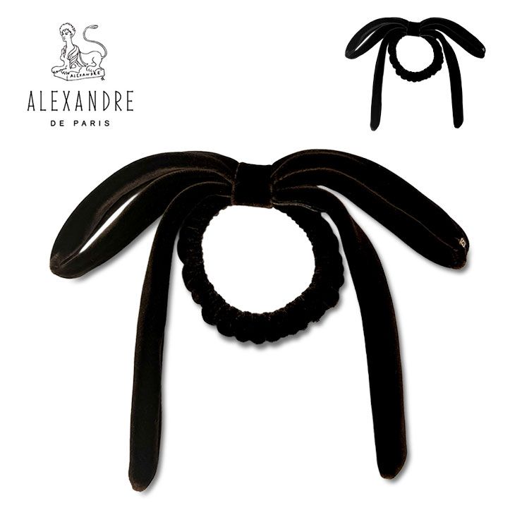 ALEXANDRE DE PARIS【アレクサンドル ドゥ パリ】ベロアリボンポニー TPY-18556