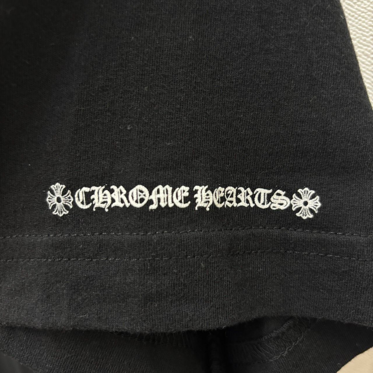 CHROME HEARTS クロムハーツ ホースシュー 半袖Tシャツ 黒 ブラック S 