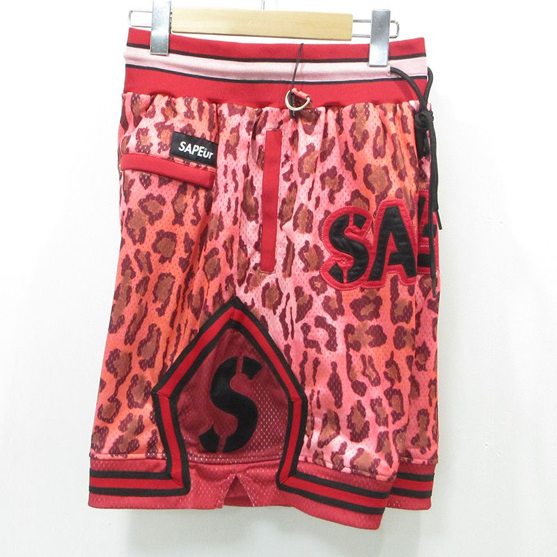 三重本店】 中古 SAPEur | サプール BASKET SHORTS LEOPARD バスケット