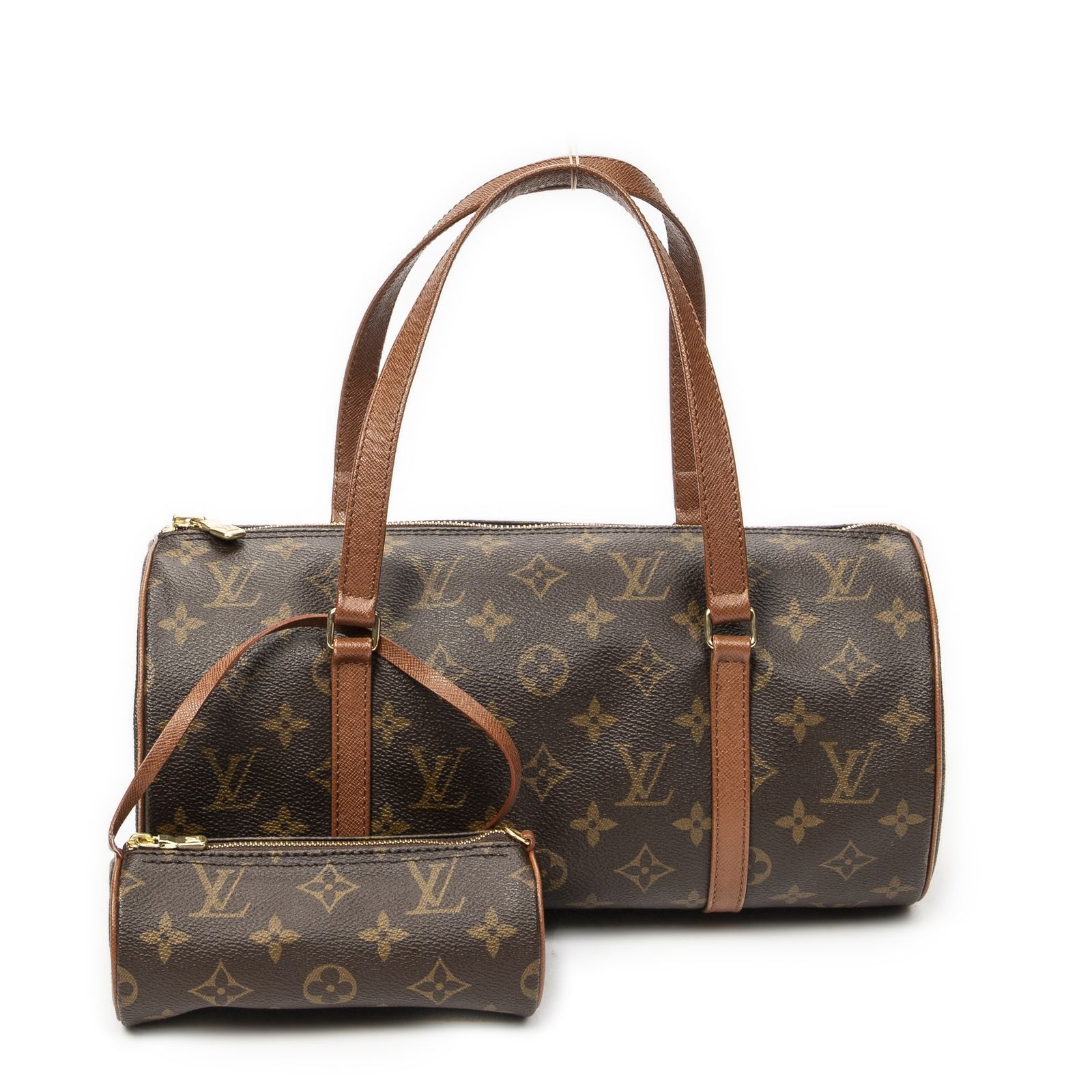 [中古] LOUIS VUITTON ルイヴィトンパピヨン茶色モノグラムキャンバスA