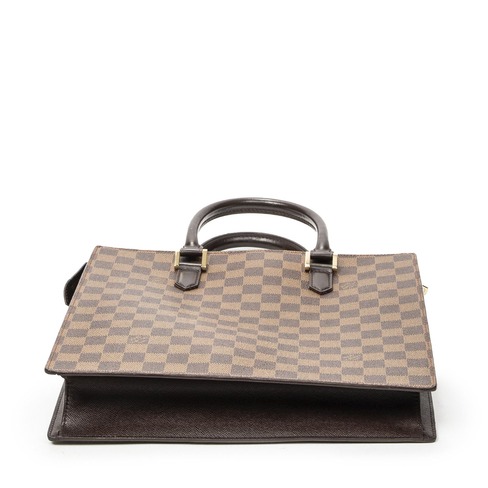[中古] LOUIS VUITTON ルイヴィトンヴェネツィア茶色ダミエ エベヌA