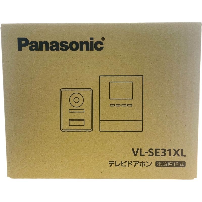 Panasonic テレビドアホン VL-SE31XL ホワイト 家電 電化製品 【新品】 12605K181
