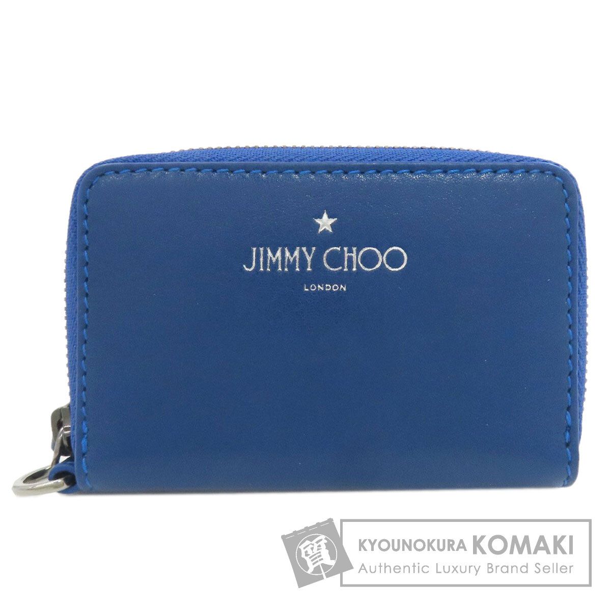 Jimmy Choo ジミーチュウ ロゴ コインケース レザー レディース [中古]