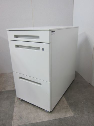 【アウトレット品】イトーキ CZRシリーズ 3段インサイドワゴン CZR-047MRCSB-W9 ホワイト