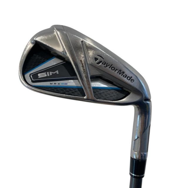 【中古】 テーラーメイド SIM MAX #5 単品アイアン LI TENSEI BLUE TM60(IR) (フレックスR) メンズ 男性用 右利き 右用 Cランク ゴルフクラブ