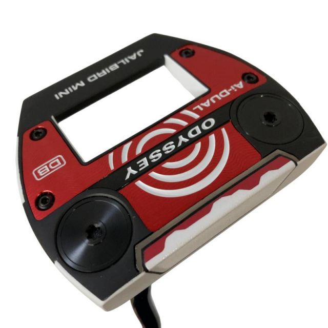【中古】 オデッセイ Ai-DUAL JAILBIRD MINI DB 34インチ パター PT STROKE LAB 90 スチール (フレックスその他) メンズ 男性用 右利き 右用 Bランク ゴルフクラブ