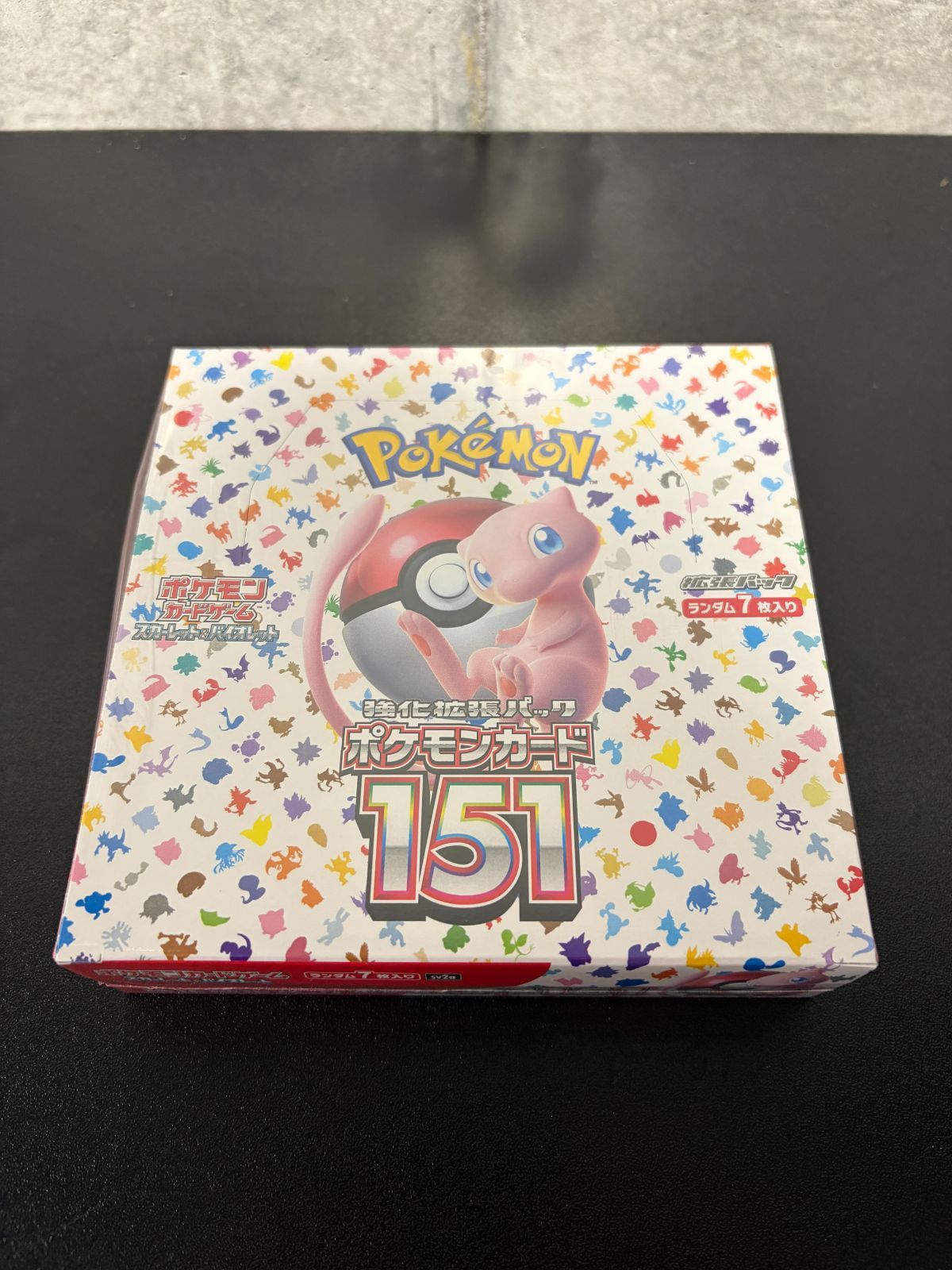 新品 未開封 シュリンク付き ポケモンカード151 BOX ボックス ポケカ 