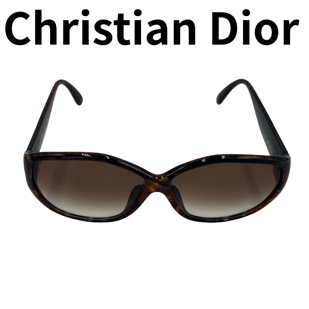 Christian Dior クリスチャンディオール サングラス CDロゴ べっ甲調
