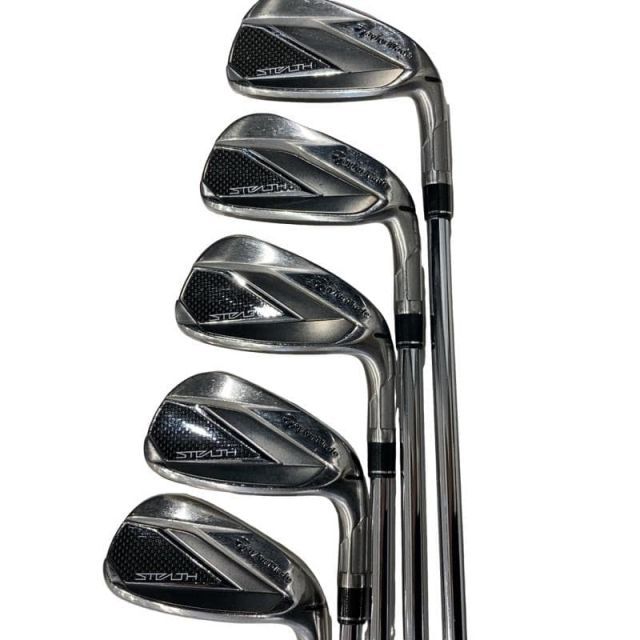【中古】 テーラーメイド STEALTH 5S アイアンセット IR KBS MAX MT85 JP (フレックスS) メンズ 男性用 右利き 右用 Cランク ゴルフクラブ