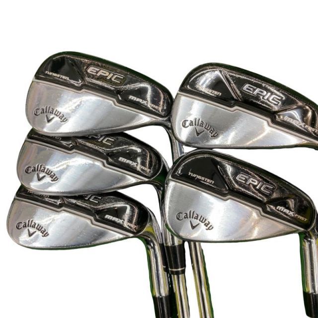 【中古】 キャロウェイ EPIC MAX FAST 5S アイアンセット IR NS PRO ZELOS 7 (フレックスS) メンズ 男性用 右利き 右用 Cランク ゴルフクラブ 40,242円
