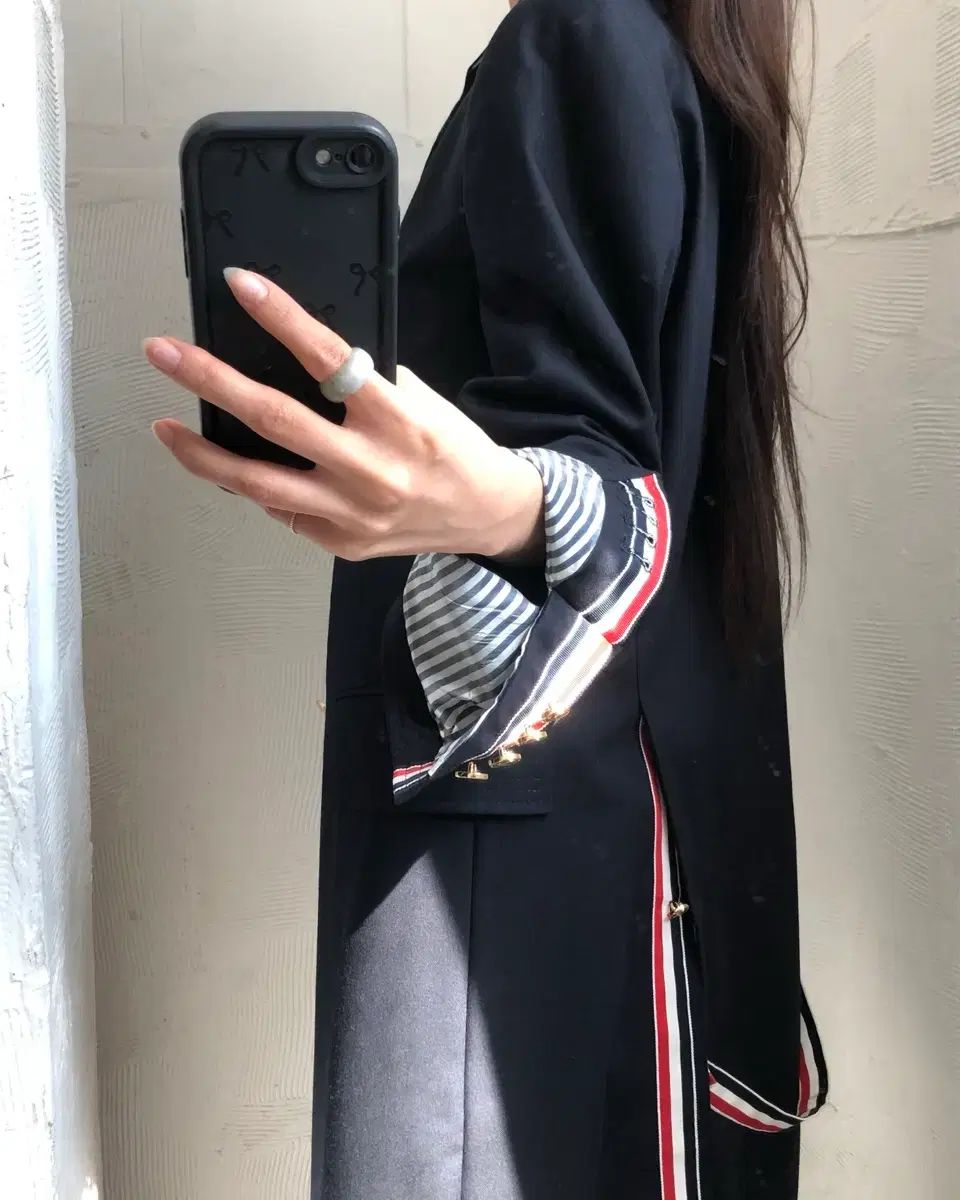 Thom Browne トム・ブラウン ネイビー チェスターフィールド コート