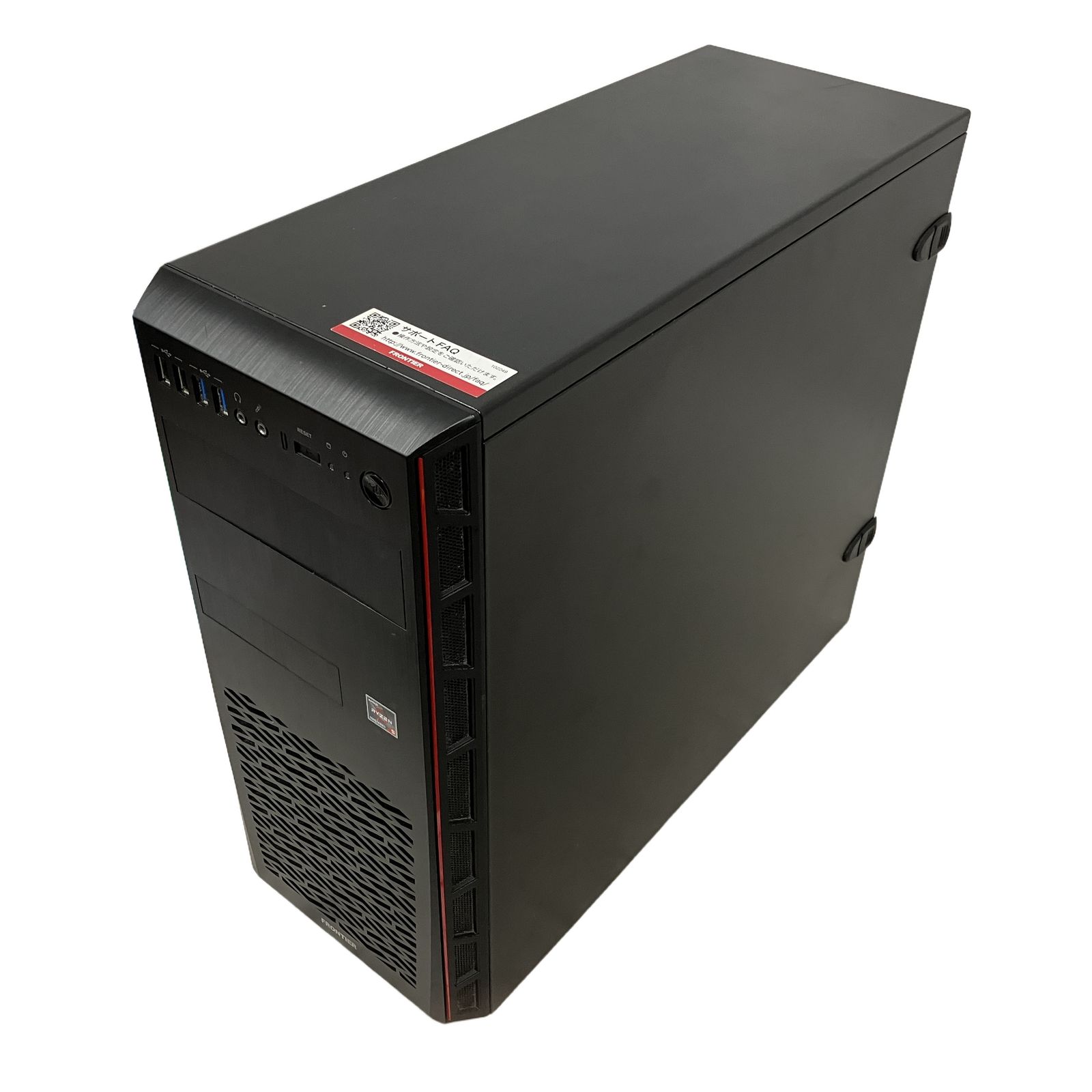 FRONTIER デスクトップ パソコン AMD Ryzen 5 5600X 32GB HDD 2TB SSD