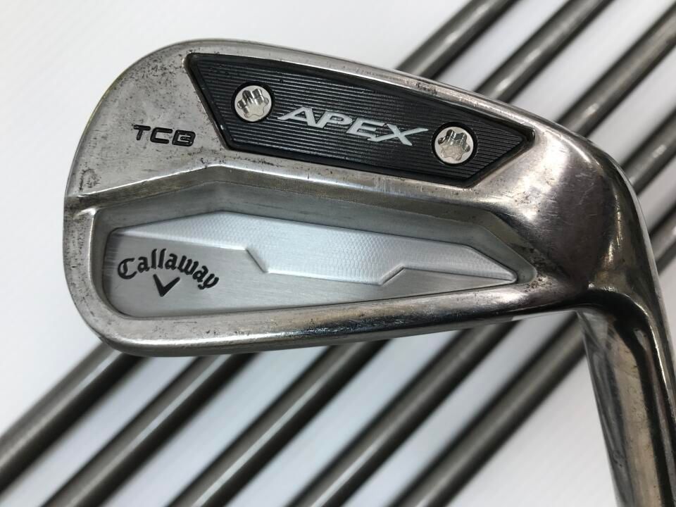 キャロウェイ　APEX TCB 2024 US　SteelFiber i110 cw　Sフレックス　アイアンセット　中古　ゴルフドゥ！NEXT昭島武蔵野店【最短即日発送】