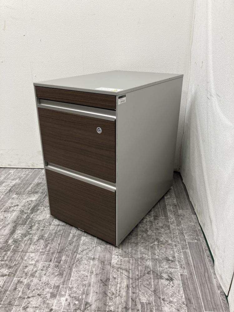 【中古品】 3段インサイドワゴン ブラウン