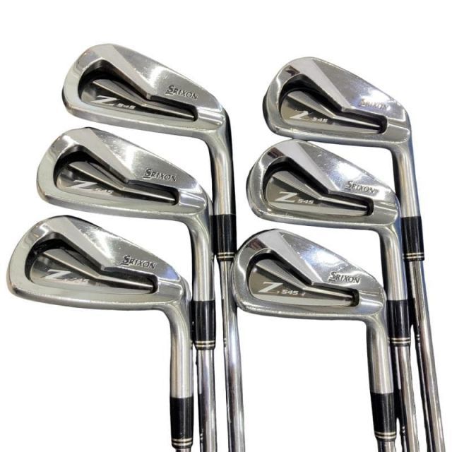【中古】 ダンロップ SRIXON Z545 6S アイアンセット IR NS PRO 980GH D.S.T (フレックスS) メンズ 男性用 右利き 右用 Cランク ゴルフクラブ
