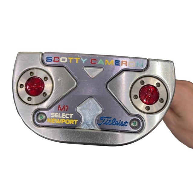 【中古】 タイトリスト SCOTTY CAMERON select NEWPORT M1 MALLET(2016) 33インチ パター PT スチール (フレックスその他) メンズ 男性用 右利き 右用 Cランク ゴルフクラブ