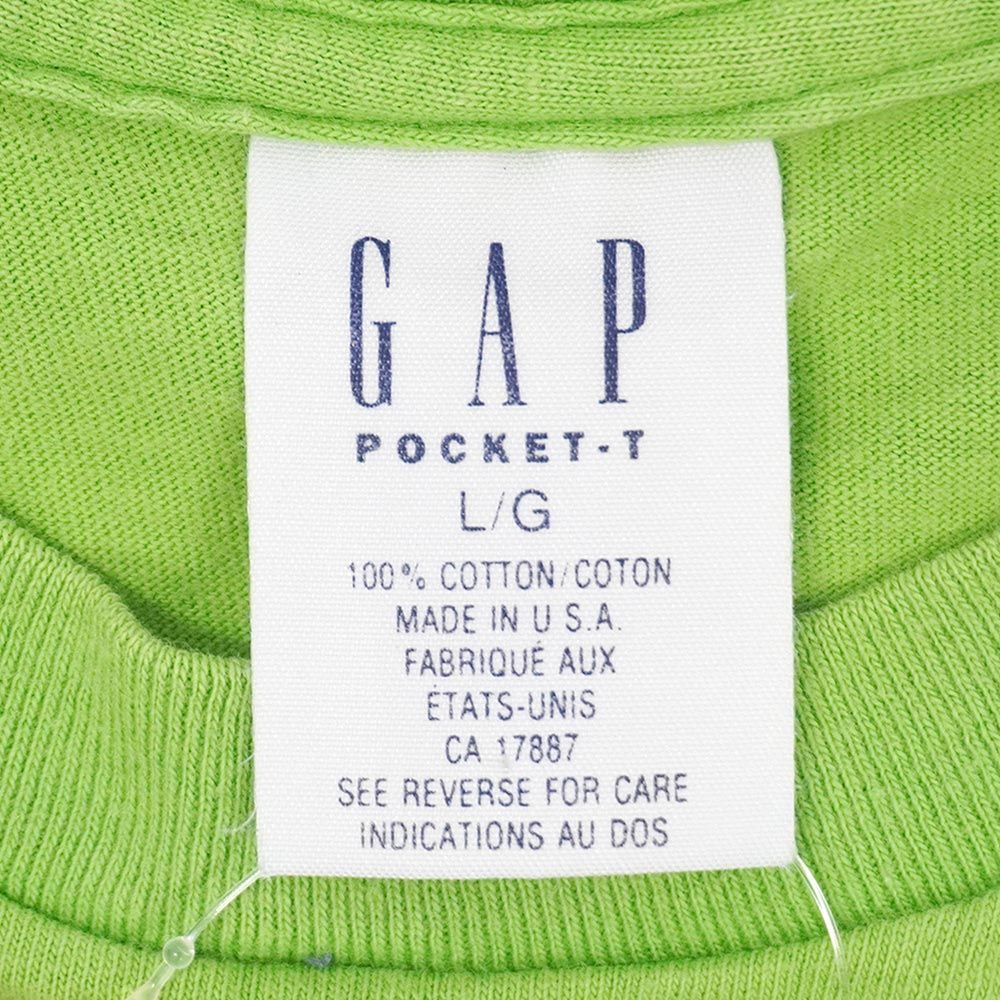 オールドギャップ OLD GAP 90s 90年代 ポケT ポケットTシャツ 無地