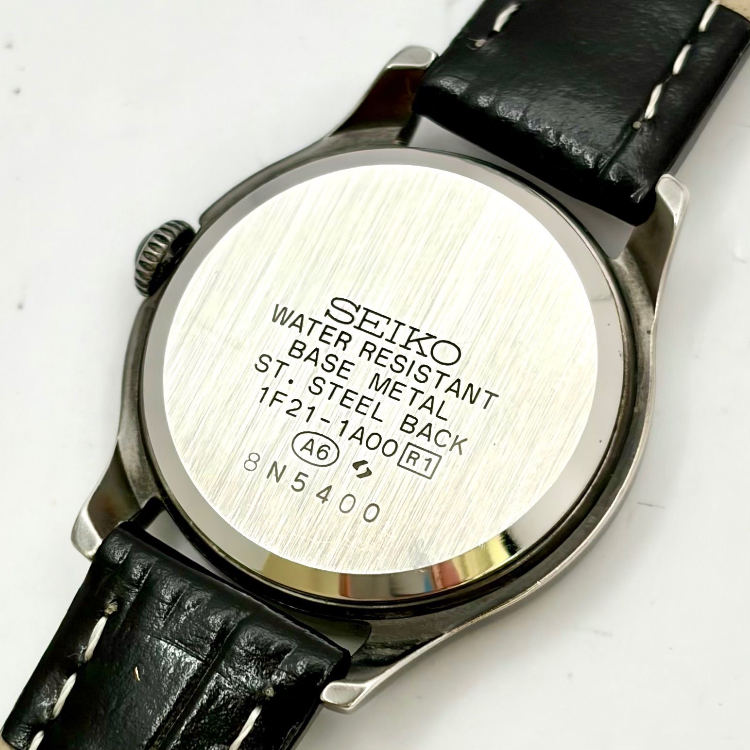 【新品電池/限定】 SEIKO 三越別注 スクエア ローマン '89年製 美品/新品電池】SEIKO セイコー Avenue アベニュー レディース 腕時計