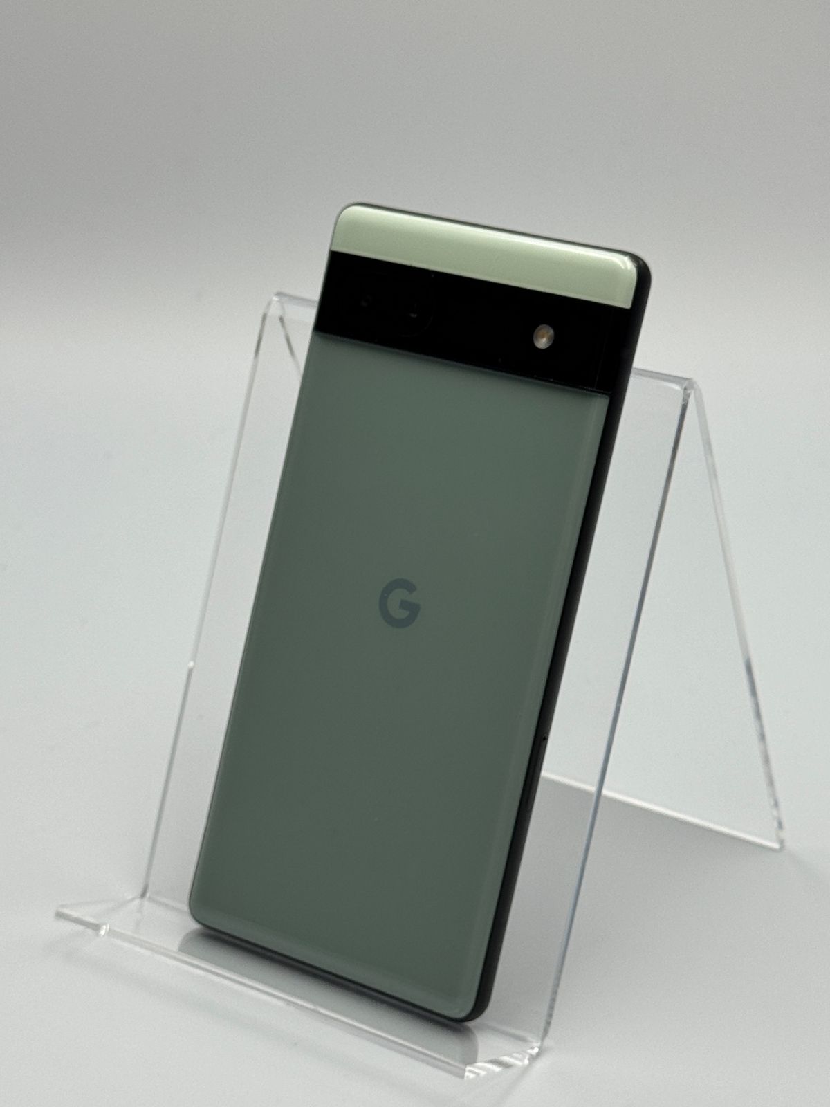 C】Google Pixel 6a 128GB Sage SIMフリー 白ロム-大阪購入