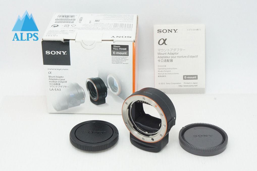 美品 SONY ソニー マウントアダプター LA-EA3 元箱付 260501k