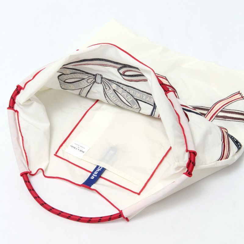 正規品】 ボールアンドチェーン (3 RIBBON サンリボン/アイボリー) M