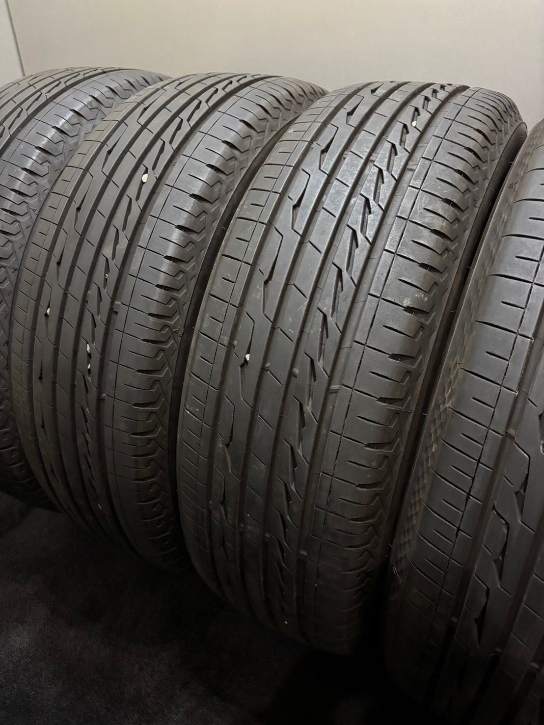 ★225/60R18 BRIDGESTONE/ALENZA LX100 24年製 夏タイヤ サマータイヤ 4本 ブリヂストン ハリアー RAV4 NX (南6-M142)