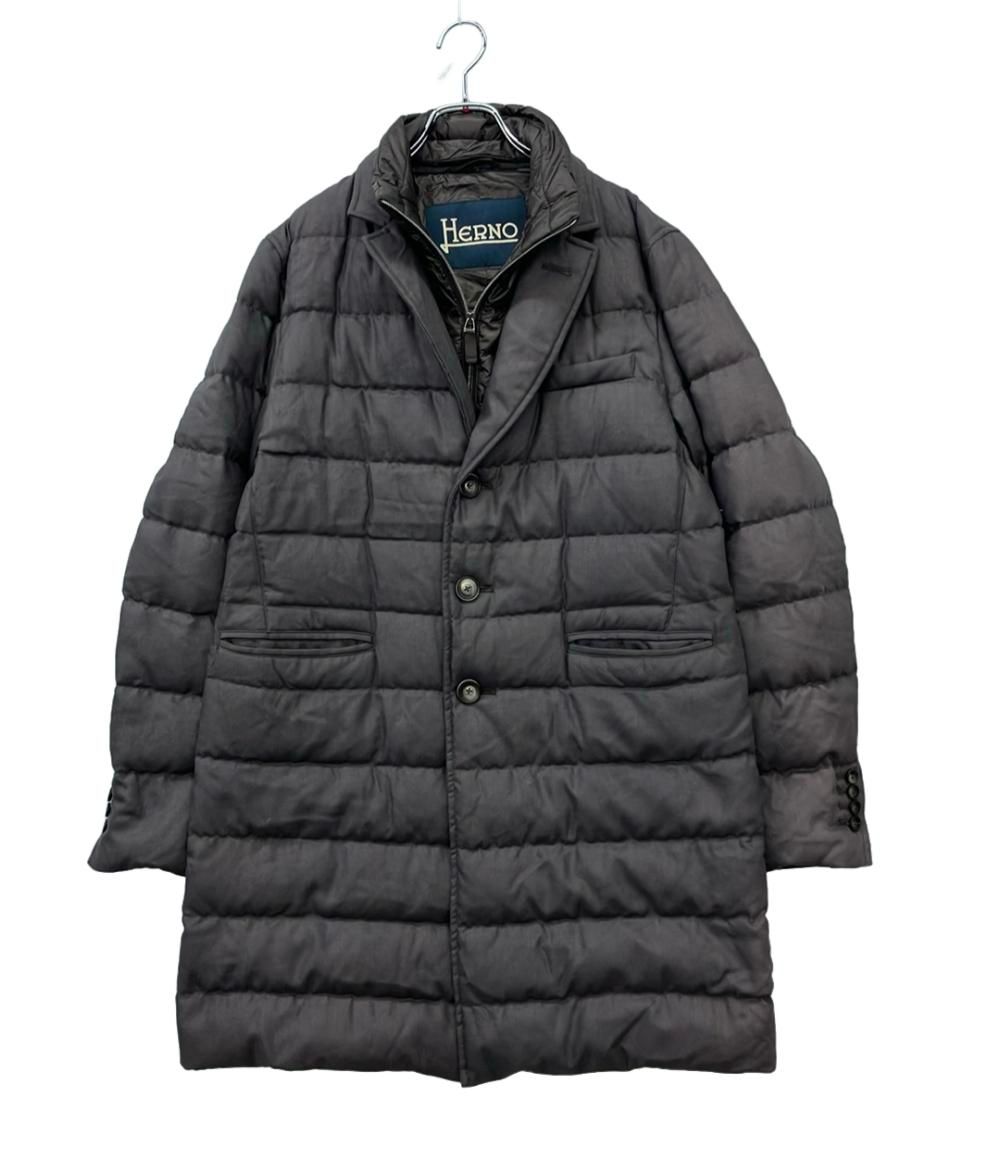 美品 ヘルノ ダウンジャケット PI0736U-33278-8940 メンズ SIZE 50 (L) Herno