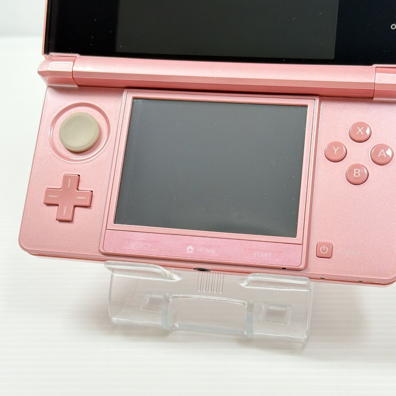 美品 ニンテンドー 3DS ミスティピンク 遊べるセット 動作確認済み 箱 