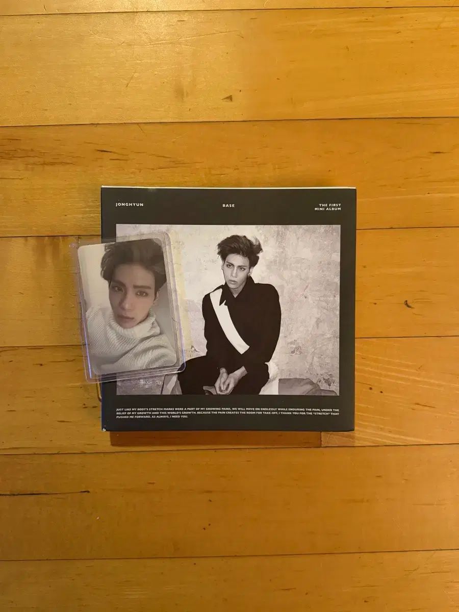 BASE SHINee ジョンヒョン CD | Album JONGHYUN Korean Jonghyun