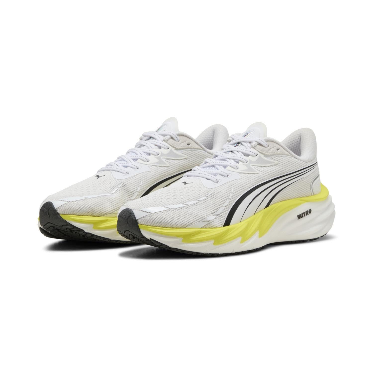 [プーマ] ヴェロシティ ニトロ 4 AP_31263509_260 [26年春夏カラー PUMA White/Lux Lime/Black(09)] [26.0 cm]