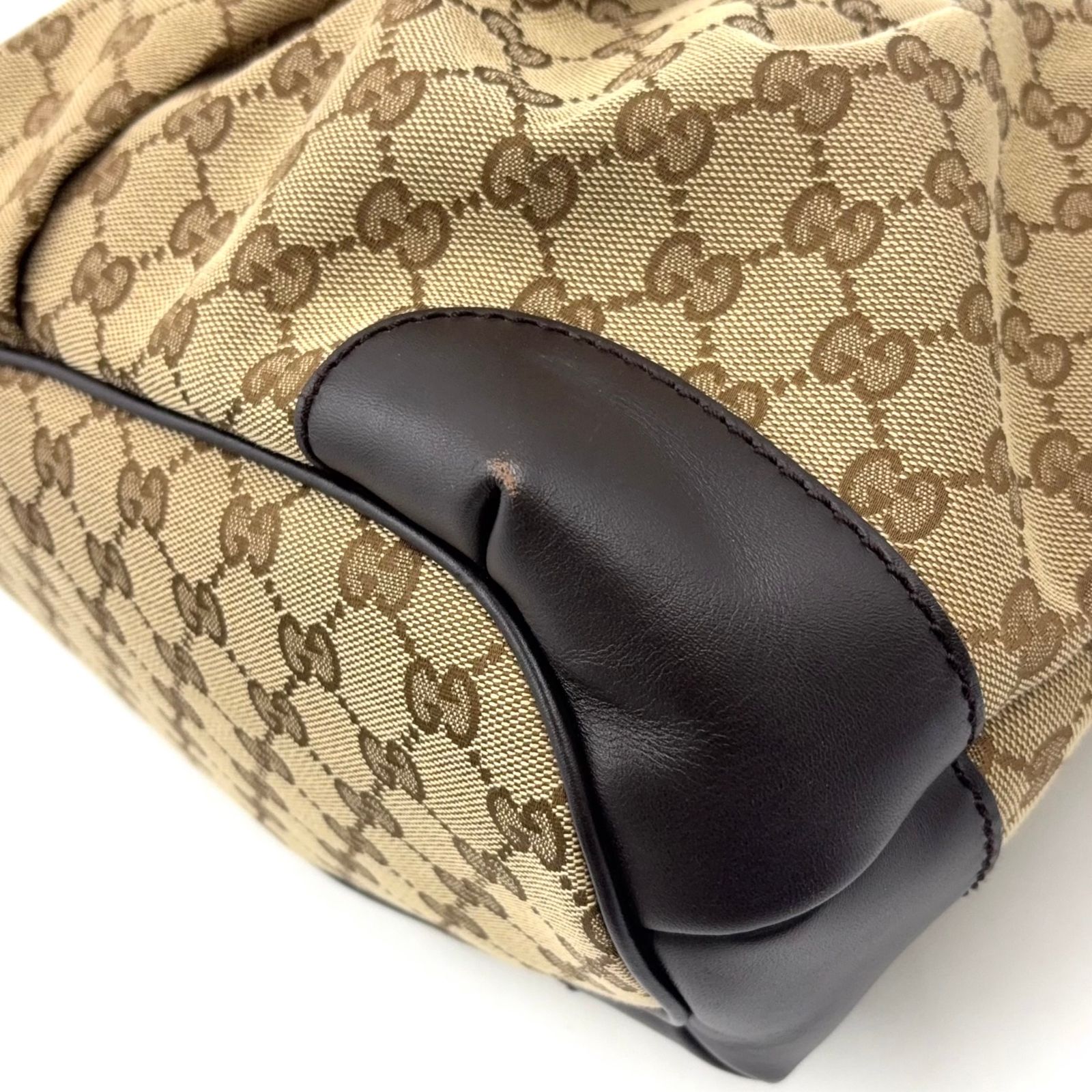GUCCI スーキー GG グッチシマ ショルダーストラップ付属なし レザー 