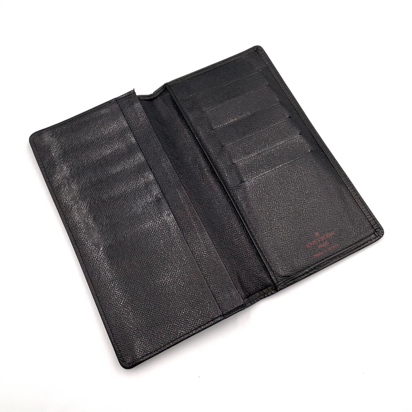LOUIS VUITTON ポルトカルトクレディ 円 エピ エピ ノワール レザー 