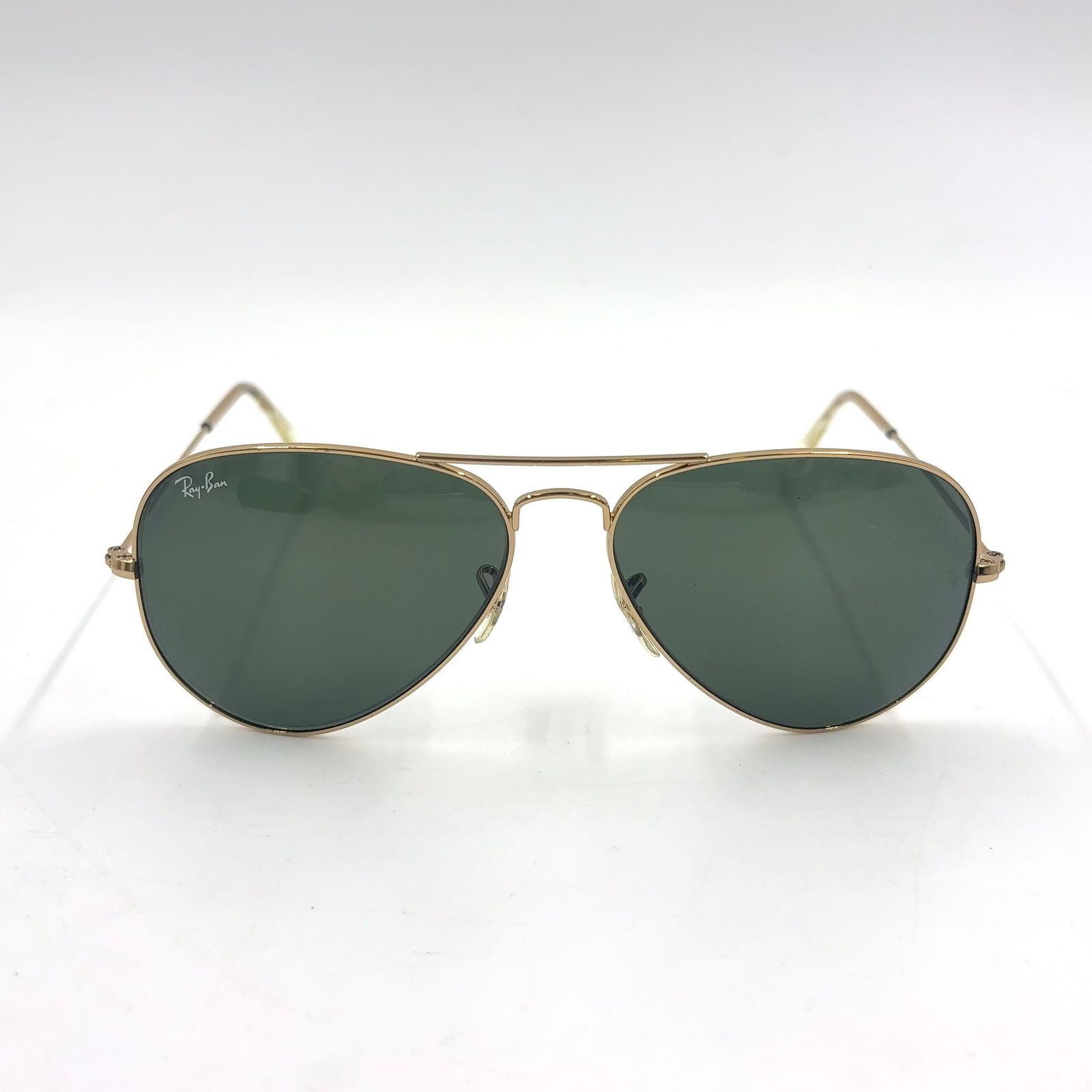 Ray-Ban アビエータークラシック アセテート×プラスチック×メタル ゴールド×ダークグリーン サングラス ゴールド RB3025