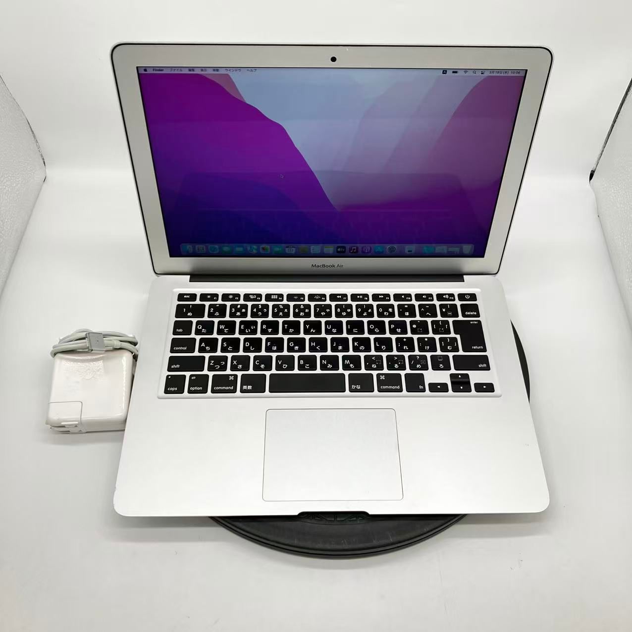 #M1034 【整備済み】Apple MacBook Air (13.3, Early2015) A1466 EMC2925 Core i5-5th 1.6GHz RAM8GB SSD128GB 中古 ノートパソコン アップル 13.3インチ 電源ケーブル付き