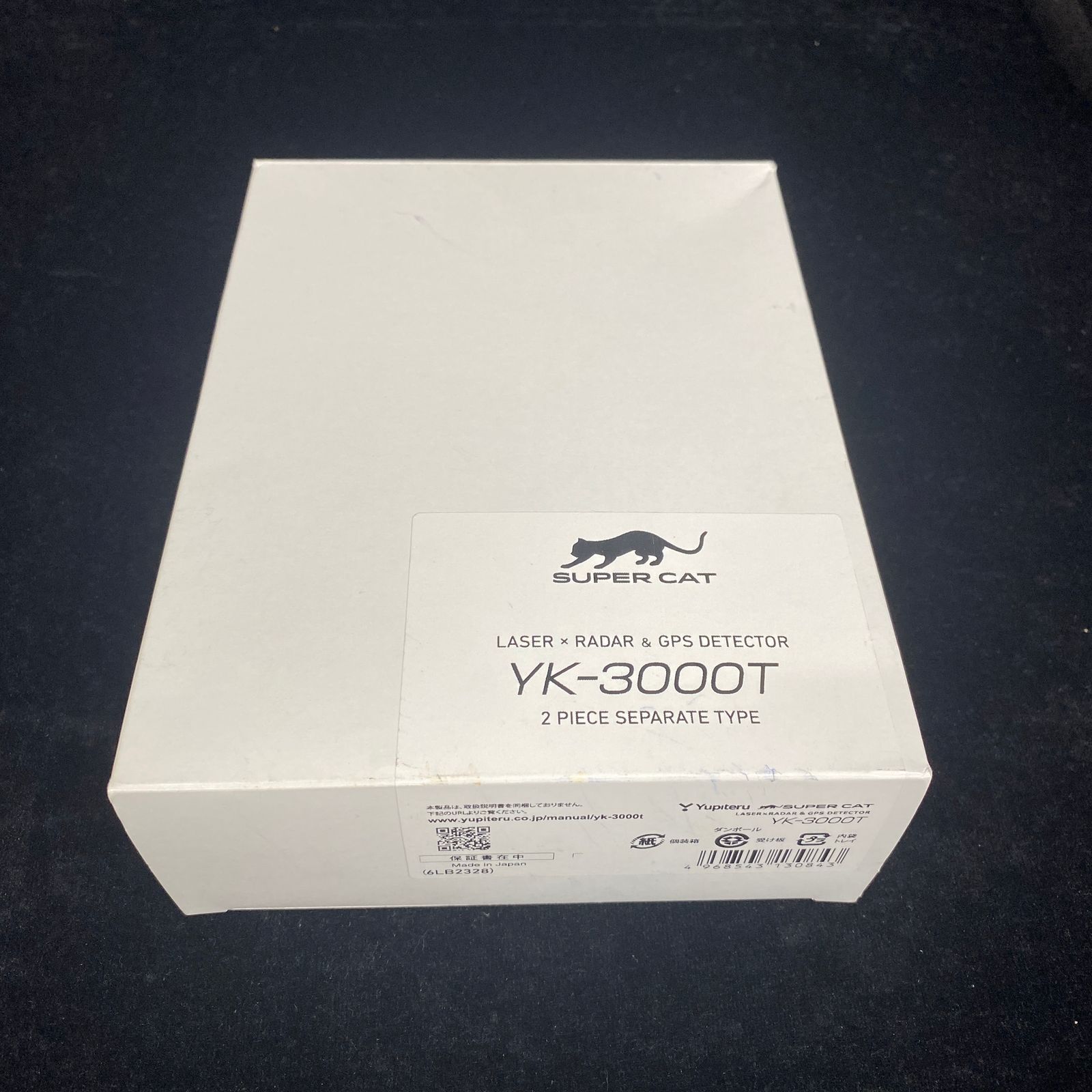 ユピテル SUPER CAT レーザー＆レーダー探知機 YK-3000T 美品