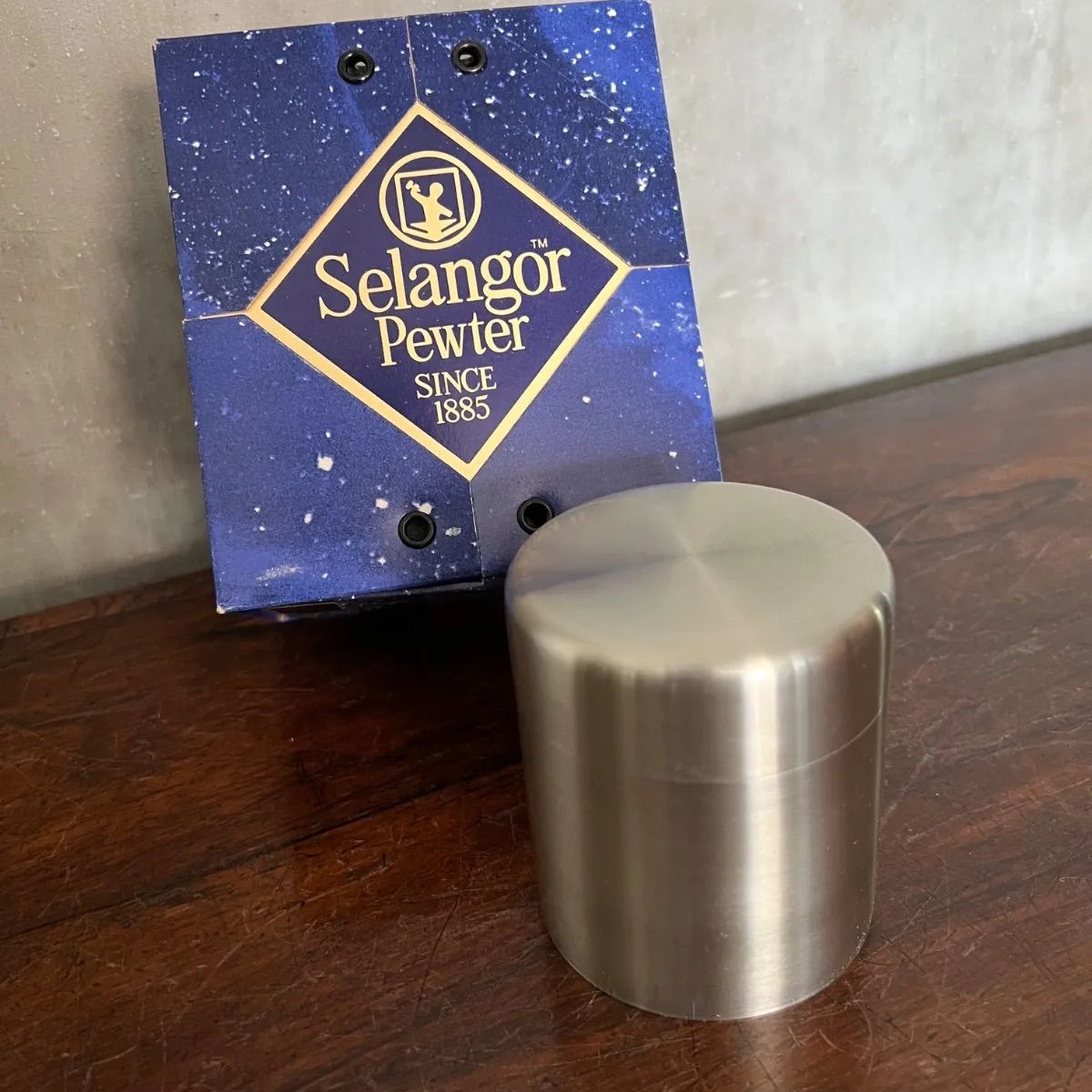セランゴール・ピューター （Selangor Pewter）1885 茶筒／ティーキャニスター
