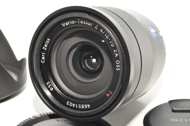 260311★ほぼ新品★SONY 標準ズームレンズ Vario-Tessar T* E 16-70mm F4 ZA OSS ソニー Eマウント用 APS-C専用 SEL1670Z