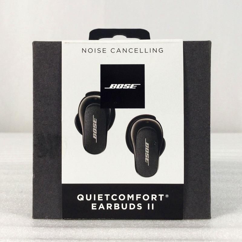 BOSE ボーズ イヤホン・ヘッドホン ノイズキャンセリングイヤホン QC EARBUDS II BLK