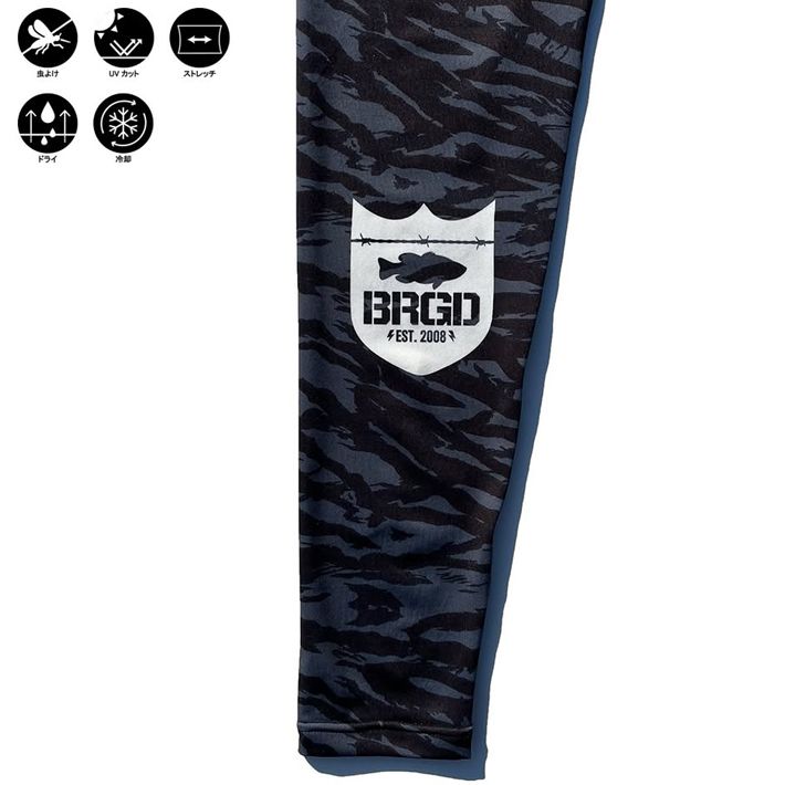 高機能タイツ BASS BRIGADE バスブリゲード BRGD TIGER STRIPE CAMO