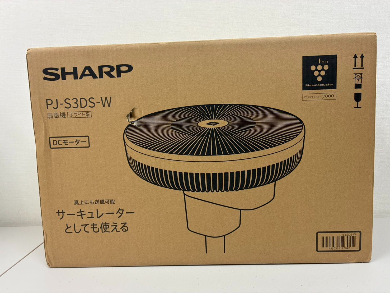1E102-71388 2025年製 SHARP シャープ プラズマクラスター 扇風機 PJ 