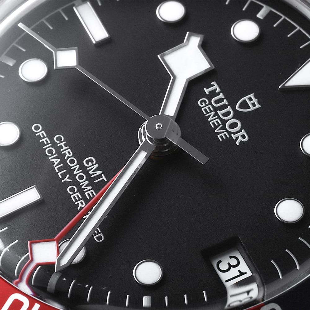 チューダー ヘリテージ ブラックベイ GMT 79830RB 中古 メンズ - メルカリ