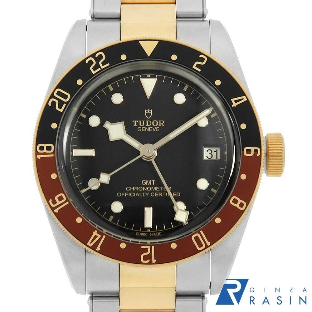 チューダー ヘリテージ ブラックベイ GMT 79833MN 中古 メンズ