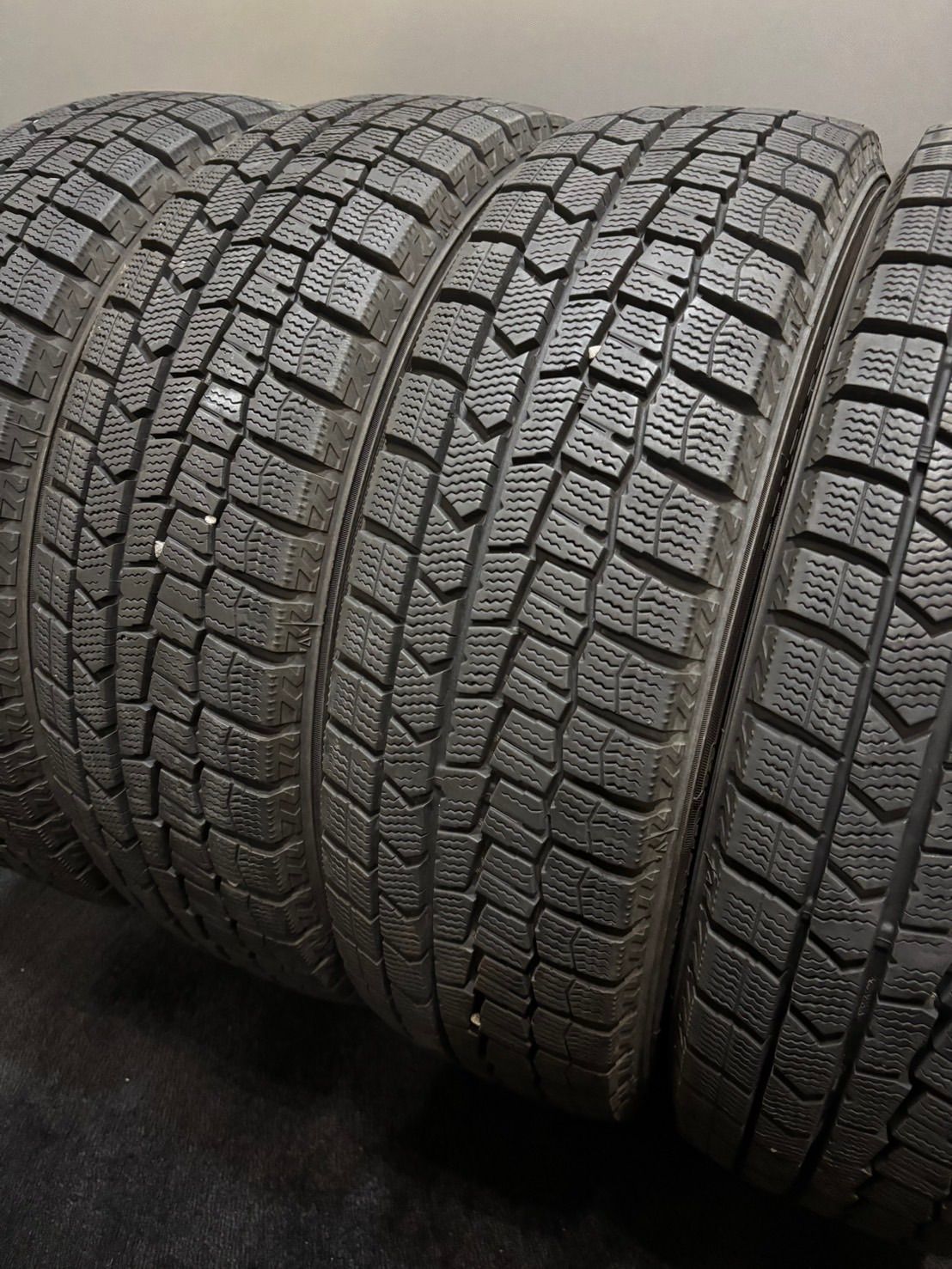 ☆165/65R15 DUNLOP/WINTER MAXX WM02 19年製 スタッドレス 4本