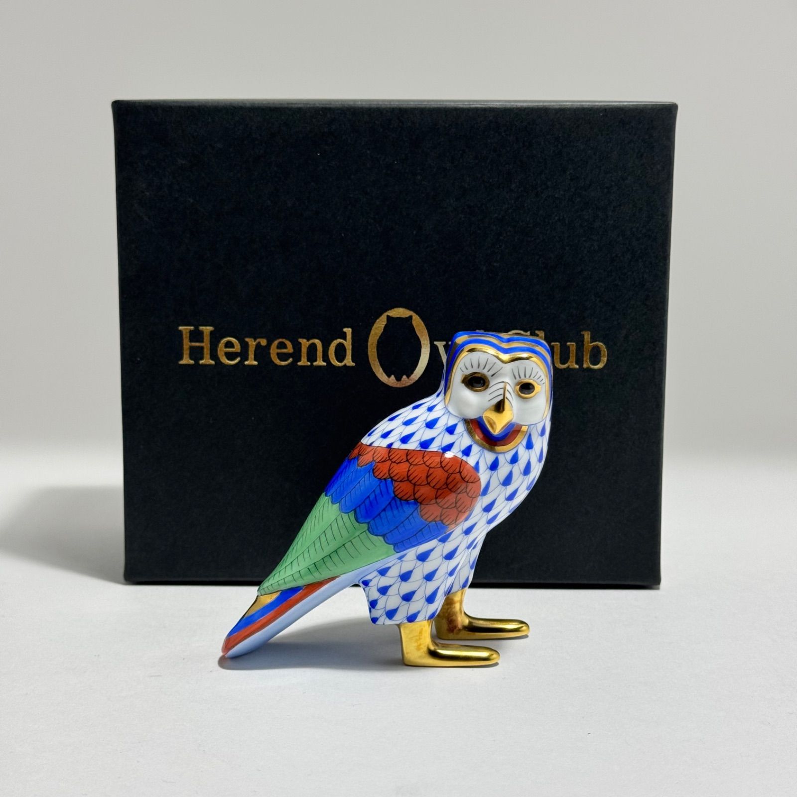 Herend Owl Club ヘレンド「世界のふくろう」エジプト 世界限定品！①