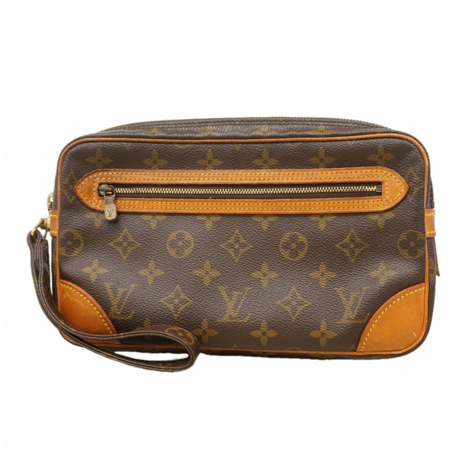 ルイ・ヴィトン(Louis Vuitton) ルイ・ヴィトン クラッチバッグ モノグラム マルリードラゴンヌGM M51825 ブラウンメンズ