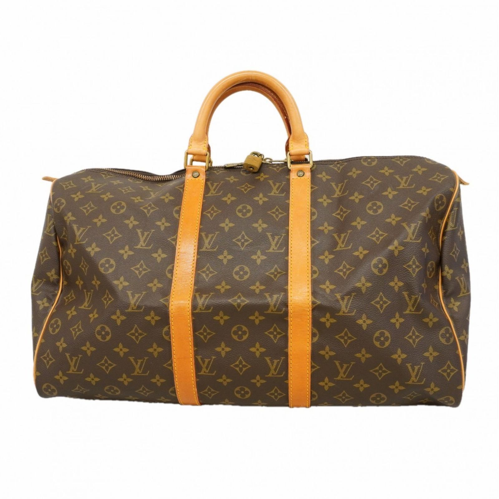ルイ・ヴィトン(Louis Vuitton) ルイ・ヴィトン バッグ・ボストンバッグ モノグラム キーポル50 M41426 ブラウンメンズ レディース