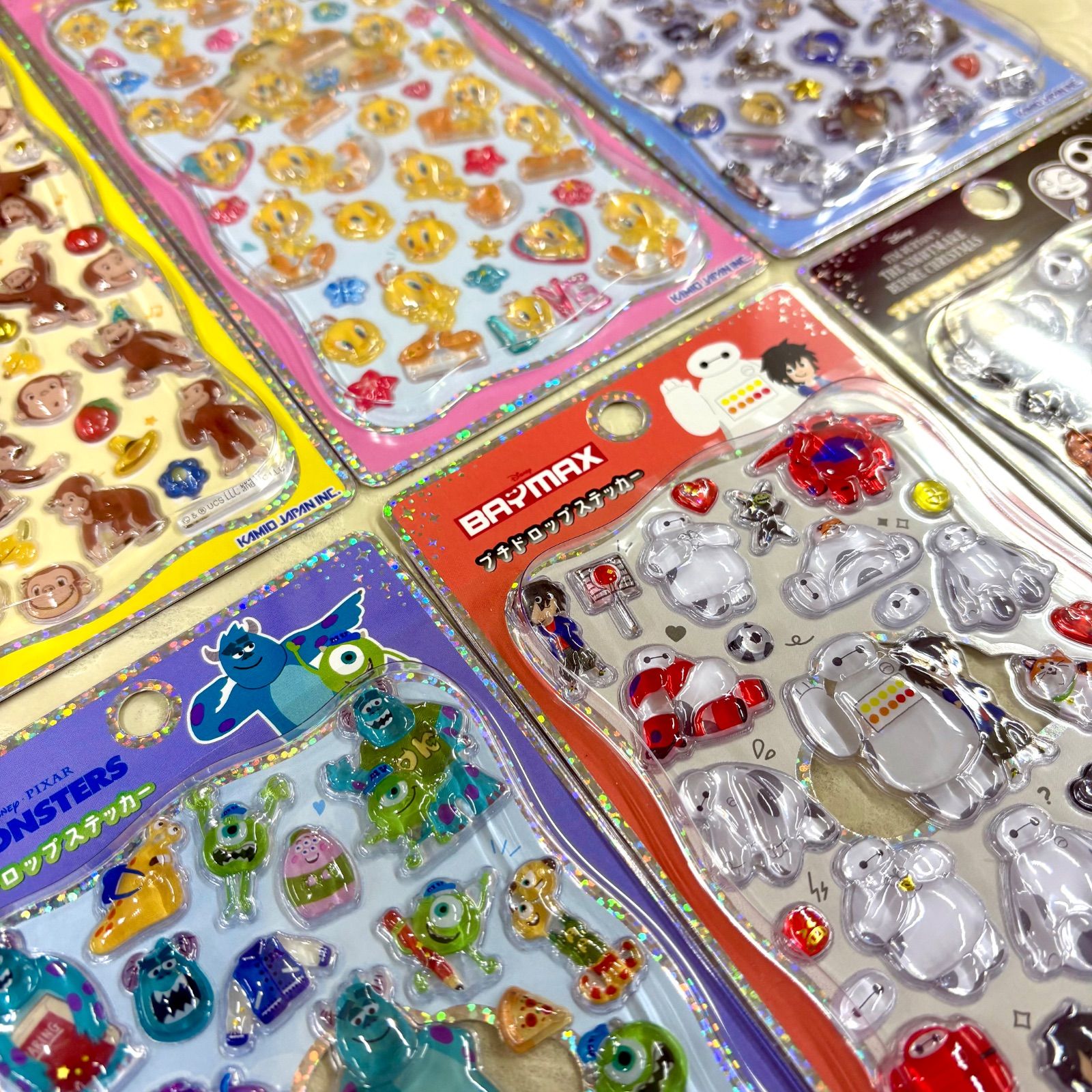 B213 ディズニー プチドロップ シール 6枚セット - メルカリ